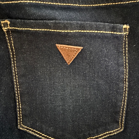 Guess Woman’s Power Skinny Low Rise Blue Jeans  Size 30 - Picture 6 of 10